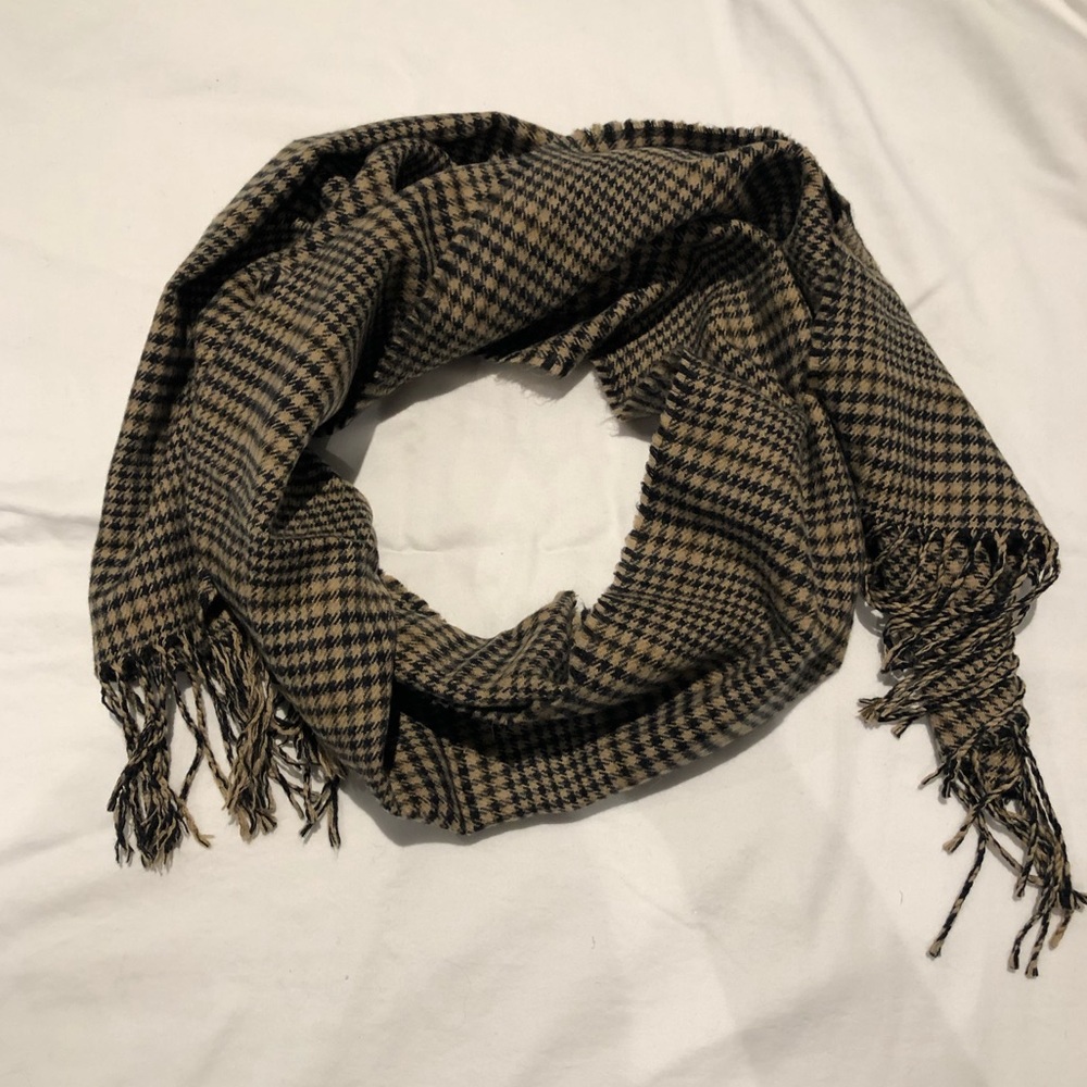Warm Cozy Plaid Scarf